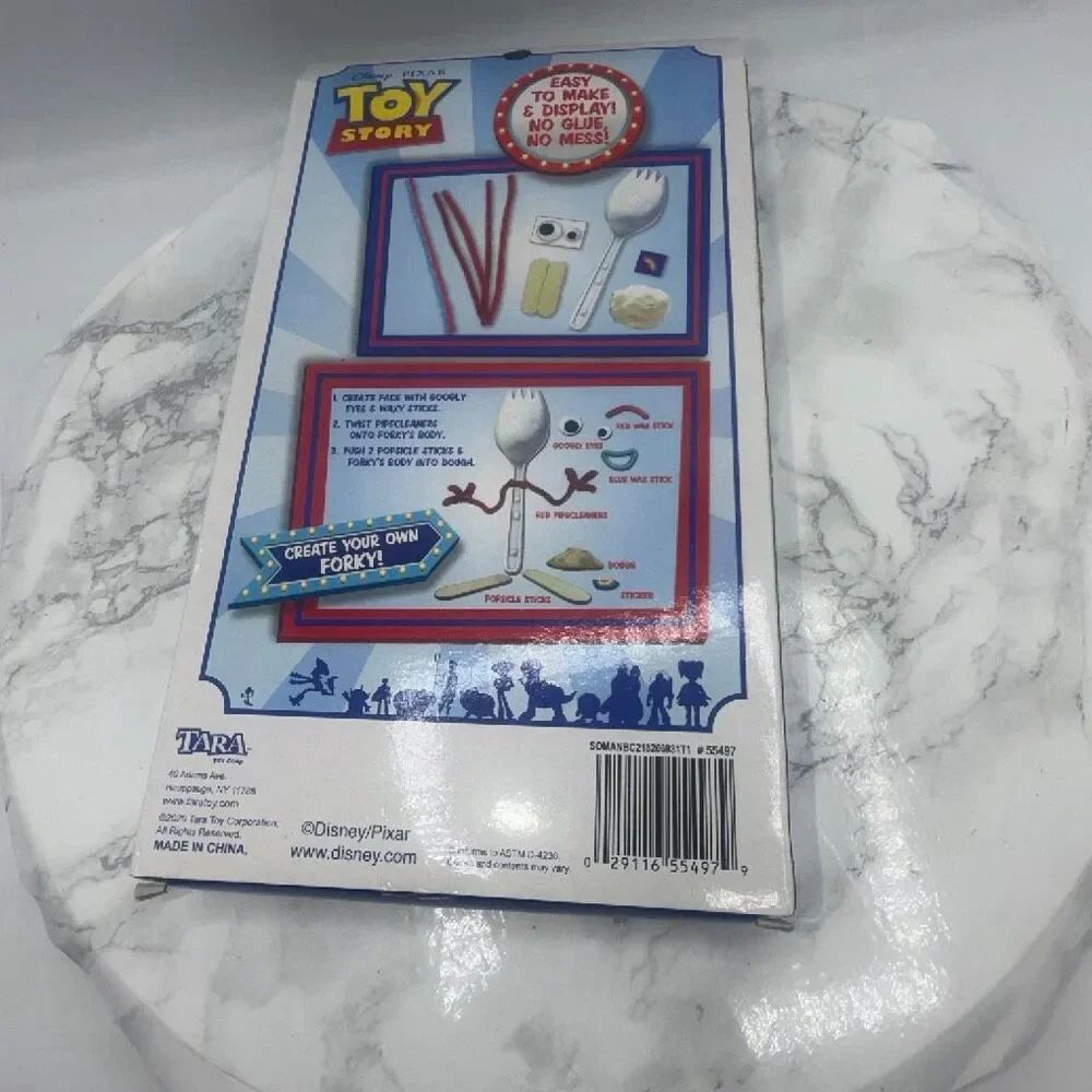 DISNEY PIXAR TOY STORY 4 Make Your Own Forky Kit-NEW! - Picture 2 of 2